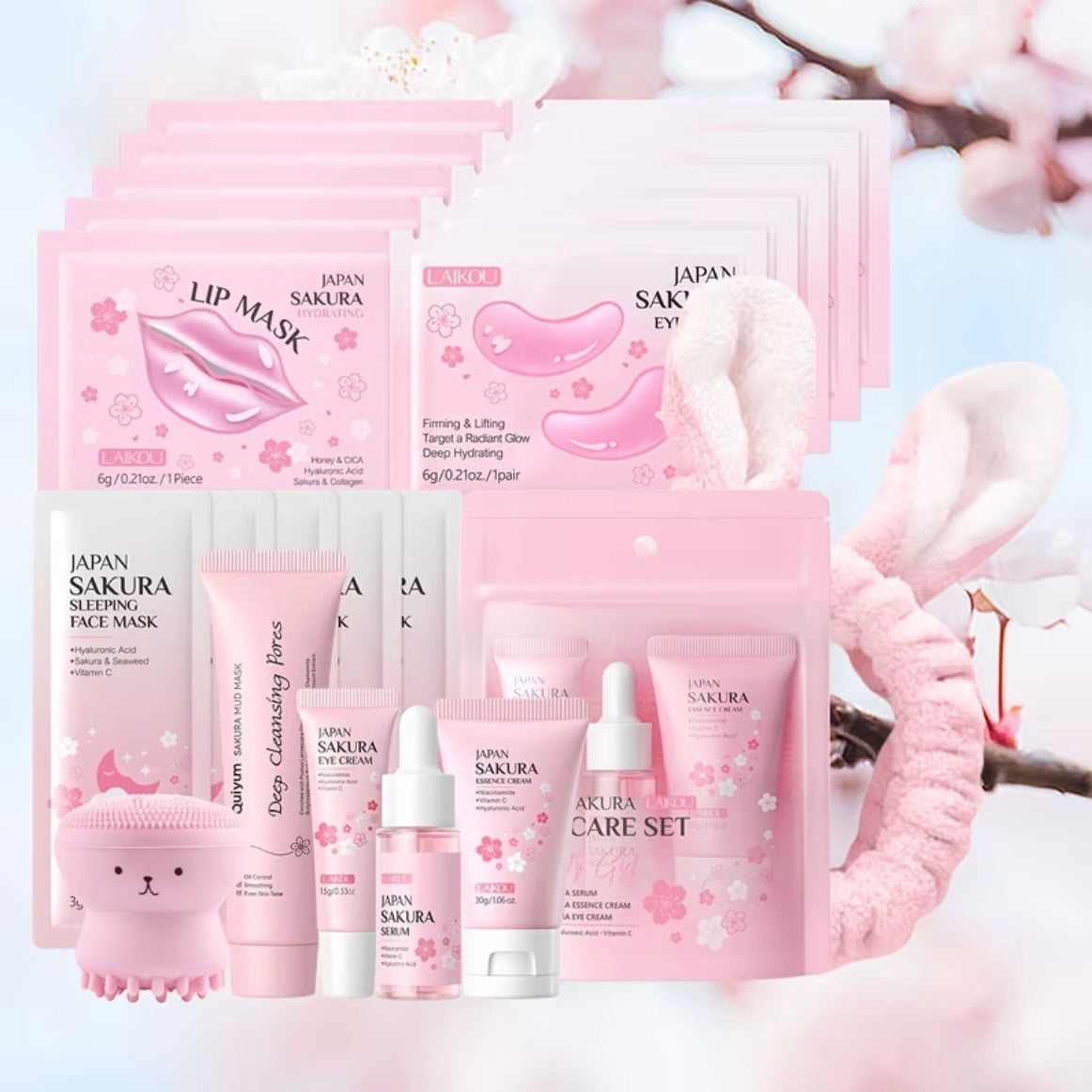 Sakura Skincare Set